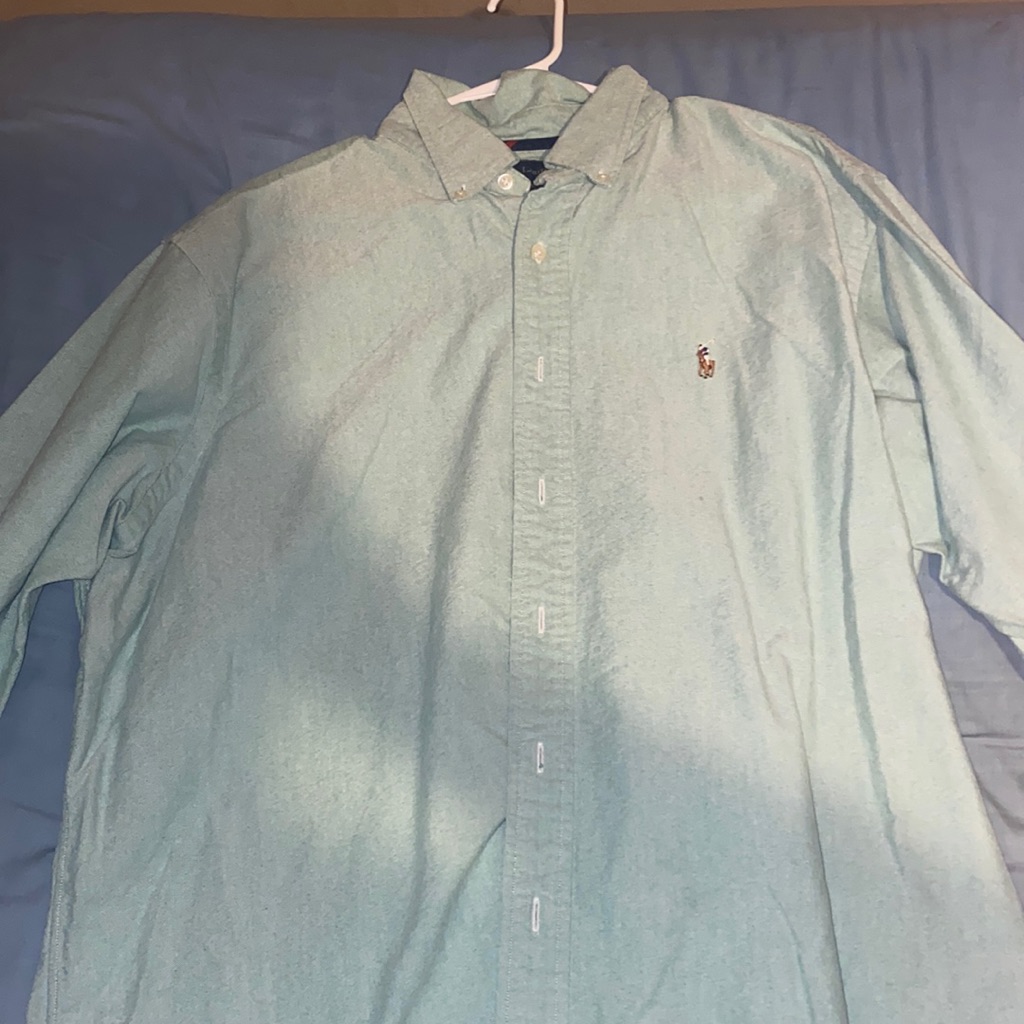 Green Polo Button Down